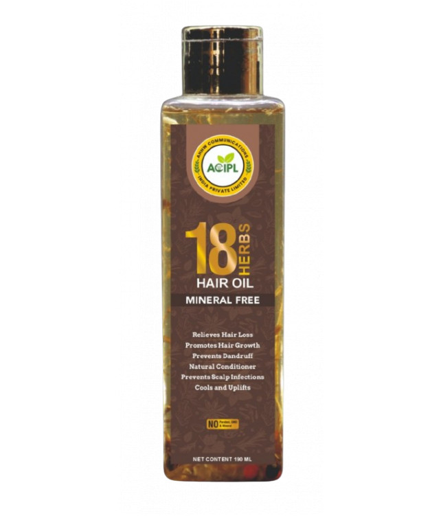 18 HERBs HAIL OIL