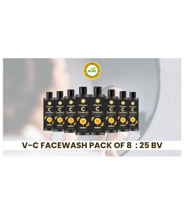 V-C FACEWASH PACK OF 8