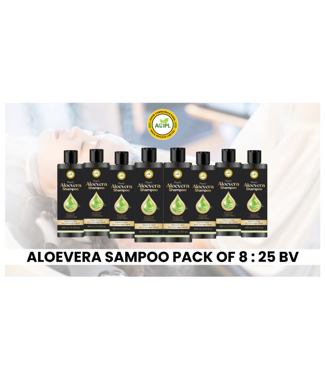 ALOEVERA SHAMPOO PACK OF 8